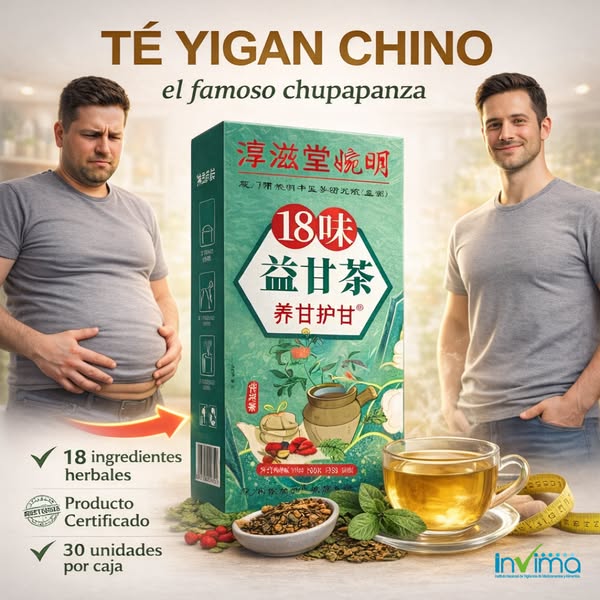 TÉ YIGAN CHINO X30 — El Ritual Ancestral para Sentirse Limpio, Ligero y Saludable + ENVÍO GRATIS