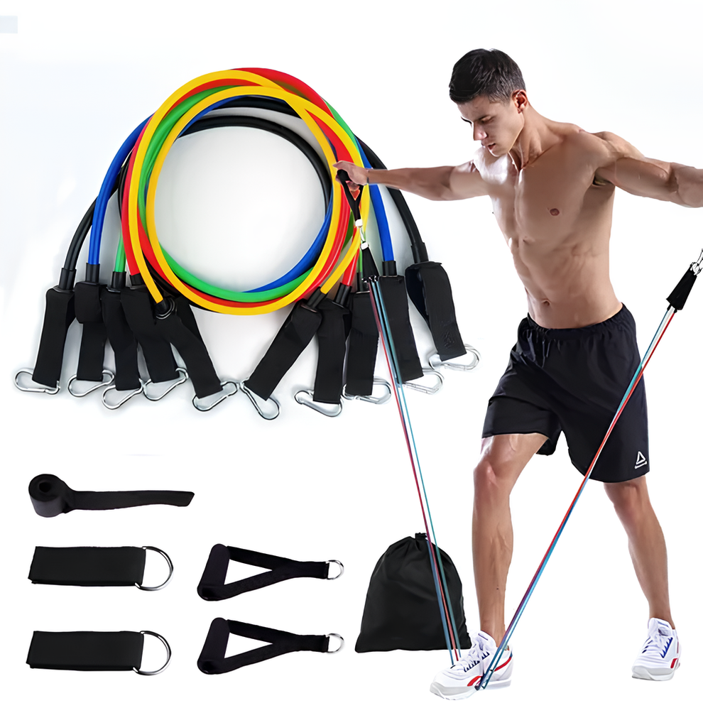 ULTIMAS UNIDADES - Kit de Entrenamiento Funcional 11 Piezas – Gimnasio Completo en Casa (50kg) + ENVÍO GRATIS 🎁