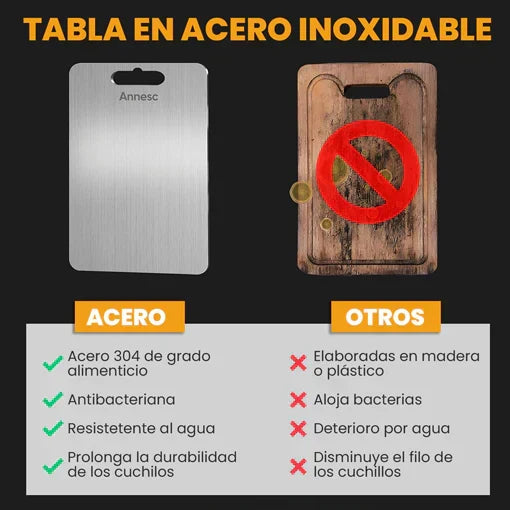 TABLA DE PICAR DE TITANIUM PREMIUM ⭐⭐⭐⭐⭐ 🎁