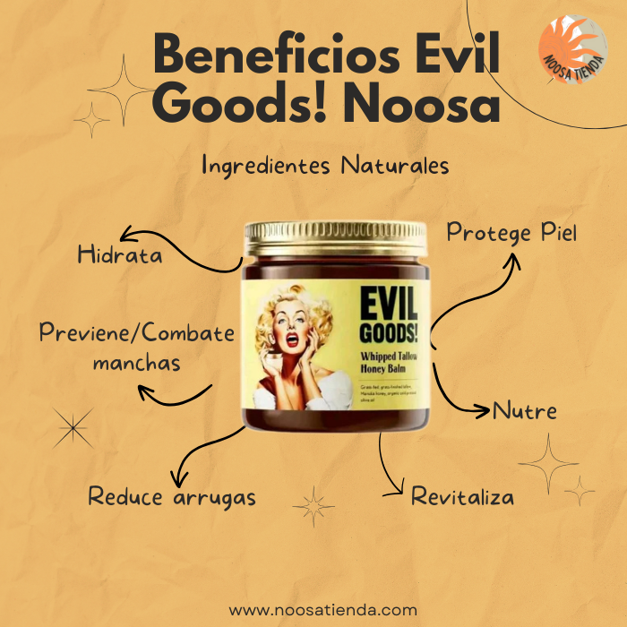 ¡10 Años más Joven en 3 días! - EvilGoods® Bálsamo con Sebo de Res Y Miel de Manuka