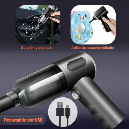 Aspiradora/Sopladora portátil Rayzer® 3 en 1 🔋 Recargable inalámbrico