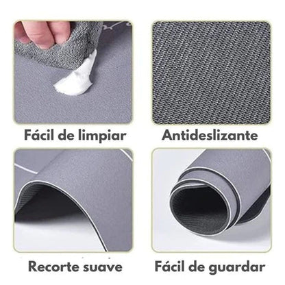 FreshMat - Alfombra Antideslizante para Baño - 2x1 - ADIÓS RESBALONES