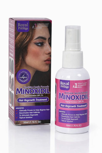 Minoxidil al 2% con Biotina, Péptidos y Vitamina E 💆‍♀️💇🏼‍♀️