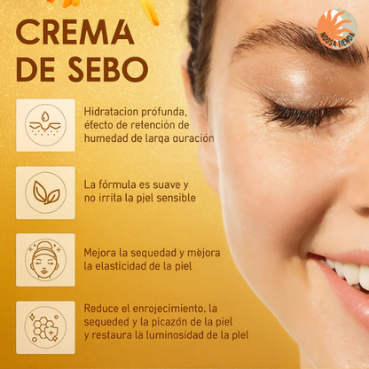 ¡10 Años más Joven en 3 días! - EvilGoods® Bálsamo con Sebo de Res Y Miel de Manuka
