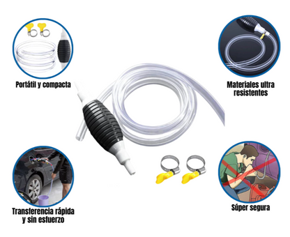 TURBOSIPHON® -BOMBA MANUAL DE SUCCIÓN + ENVÍO GRATIS