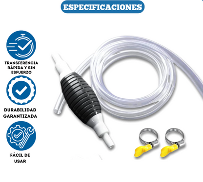 TURBOSIPHON® -BOMBA MANUAL DE SUCCIÓN + ENVÍO GRATIS