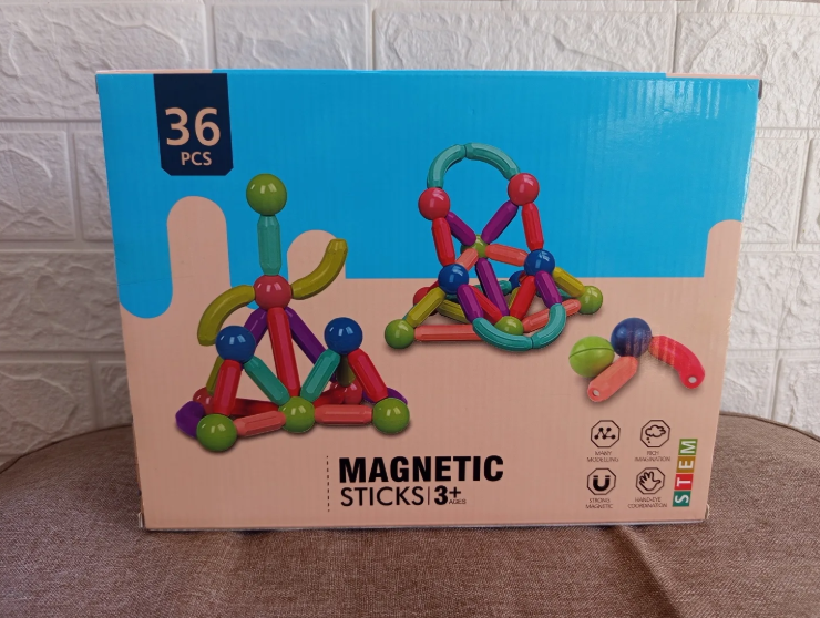 Constructor Magnético Creativo 36 piezas - ENVÍO GRATIS