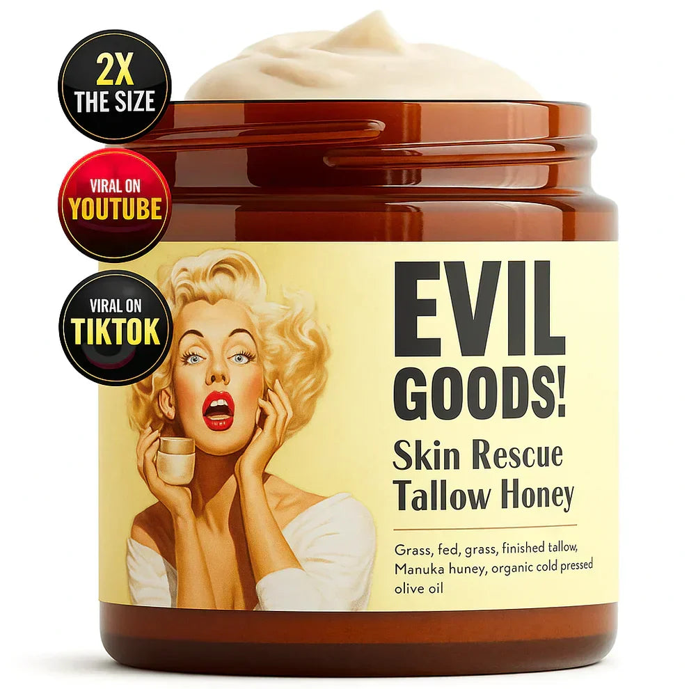 EVIL GOODS™  – Crema Hidratante Natural + Envío Gratis 🎁