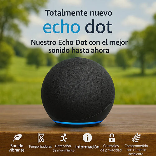 Parlante portátil Inteligente Alexa™ Potencia tu Música en Cualquier Lugar + ENVÍO GRATIS