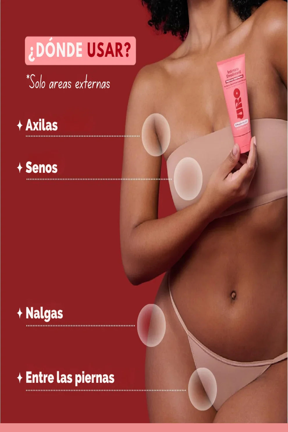 URO: Desodorante Íntimo que te mantiene fresca todo el día + envío gratis 🌸✨