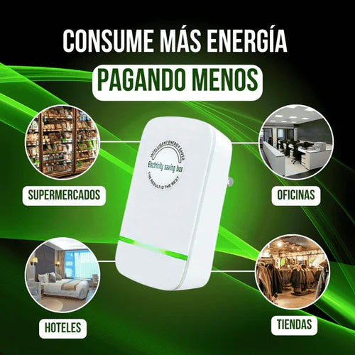 😱 Ahorrador de energía 2X1 (Reduce el doble en tu factura) + ENVÍO GRATIS!🔥