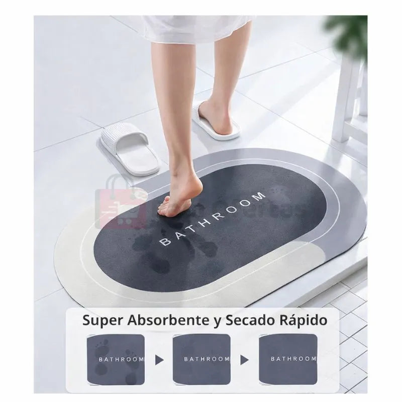 FreshMat - Alfombra Antideslizante para Baño - 2x1 - ADIÓS RESBALONES