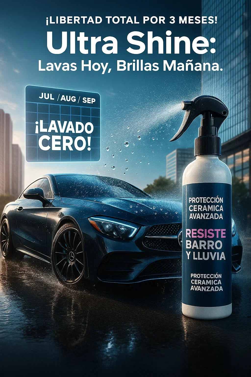 ULTRA SHINE - Limpiador Extremo en Spray para superficies