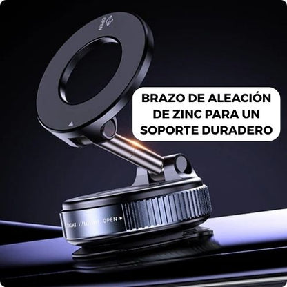 🔥EL MAS VENDIDO | OFERTA 2X1: Soporte Magnético 360° para teléfono con Ventosa + Envío Gratis 🎁