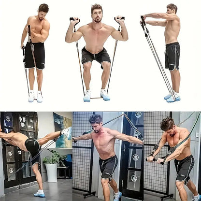 ULTIMAS UNIDADES - Kit de Entrenamiento Funcional 11 Piezas – Gimnasio Completo en Casa (50kg) + ENVÍO GRATIS 🎁