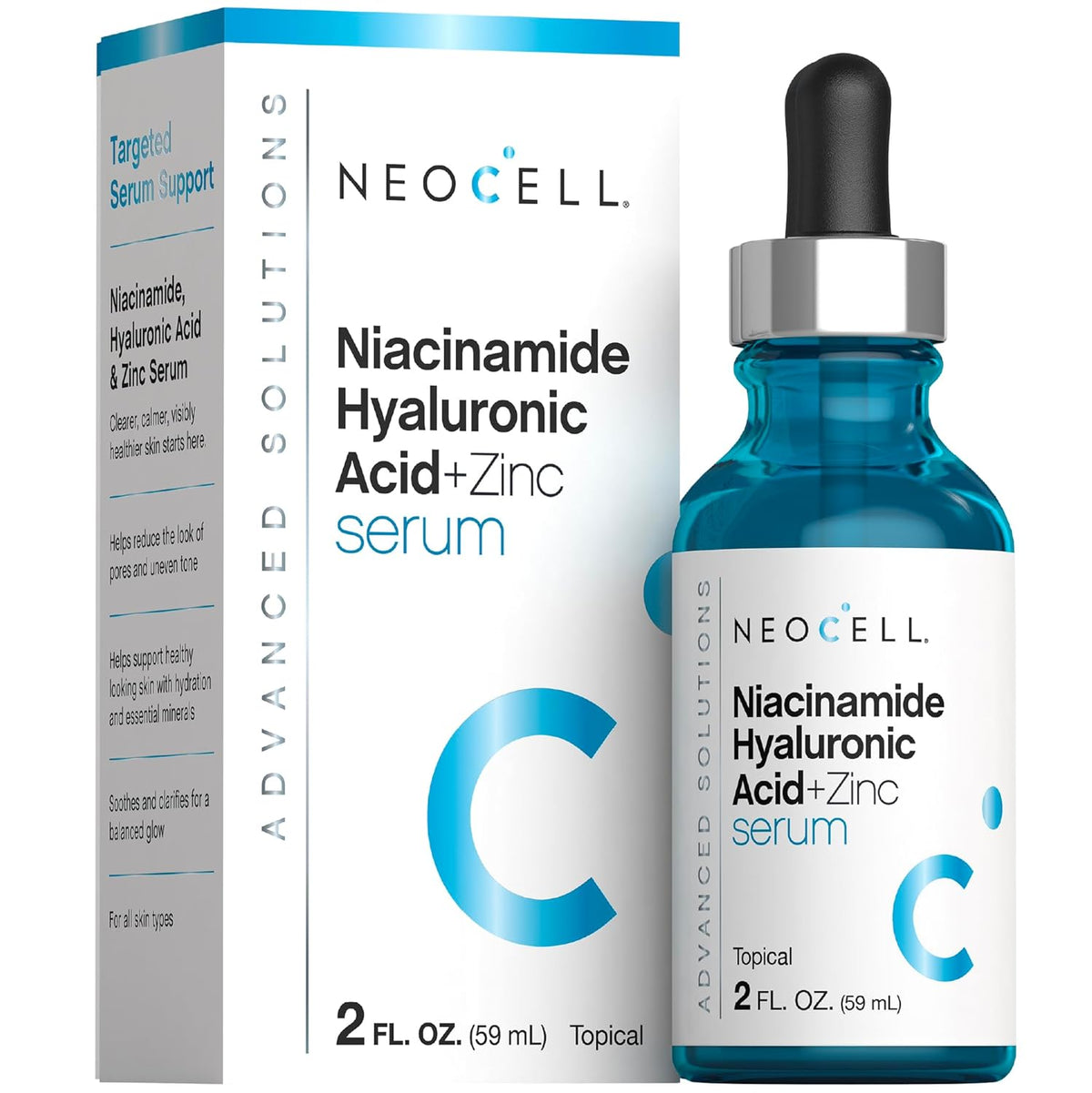 NEOCELL®️ SERUM NIACINAMIDA + ACIDO HIALURONICO + Envío gratis ✨