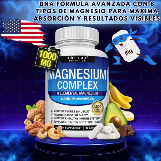 Magnesio Complex™ 8 en 1 💊 Envío Gratis  🎁