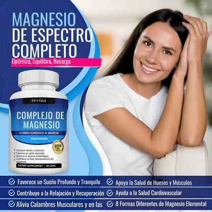 Magnesio Complex™ 8 en 1 💊 Envío Gratis  🎁