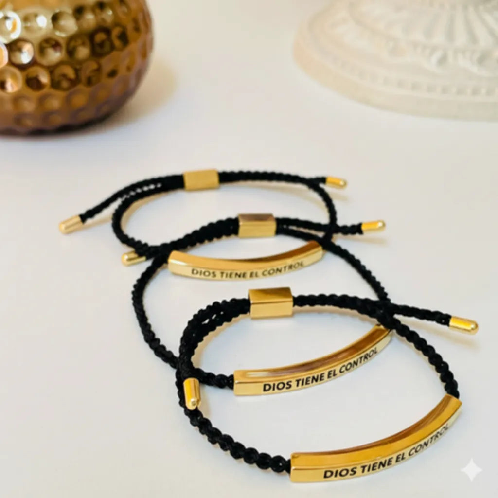 ❤️🙌Lleva Hoy Tu Hermosa Pulsera de Fé y Esperanza: Dios Tiene el Control 🙌 Envío gratis
