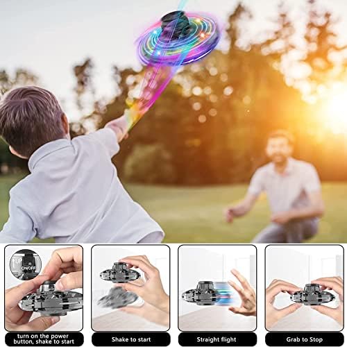Spinner Volador Giratorio con luces
